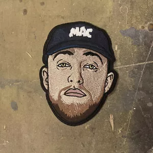 Mac Miller Chenille Patch 6 inch (Iron on & sew on) Hip Hop, Backpack Rap - Picture 1 of 6