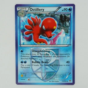 Octillery 19/101 Uncommon Black & White: Plasma Blast Pokemon Card - Picture 1 of 2