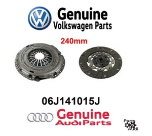 VOLKSWAGEN GENUINE OE Clutch Kit 240mm For Audi VW 06J141015J SLOVAKIA - Picture 1 of 1