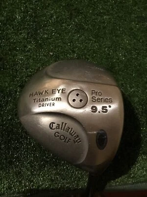 Callaway Hawk Eye Pro Series Titanium 9.5* Driver Graphite Shaft - Image 1 of 4