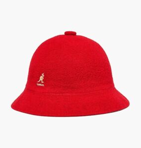 Kangol 水桶帽红帽子男士| eBay