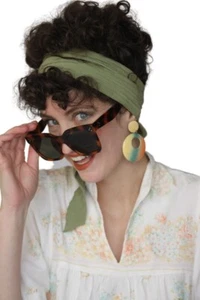 Vintage 1970s Peasant Blouse Boho Chic Cotton Size 10 - Picture 1 of 7