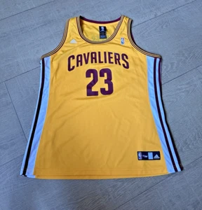 Adidas maglia giocatore donna Lebron James 23 Cleveland Cavaliers XL NBA 4her - Foto 1 di 9