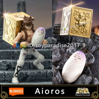 Saint Seiya Aiolos & Athena 4" Figura de Acción Caja de Tela Modelo Kit Juguete Caja Ciega Foto 1 de 4