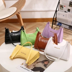 PU Underarm Bags Casual Handbag New Shoulder Bag - Picture 1 of 18