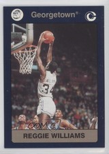 1991 Collegiate Collection Georgetown Hoyas Reggie Williams #4