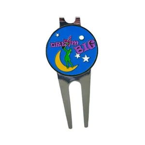 Magnetic Divot Repair Tool with Golf Ball Marker and Hat Clip - Picture 1 of 90