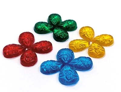 72.10Ct Hand Carved Lot 16 Pieces Topaz Citrine Moldavite Certified Gemstone OPF - Image 1 of 4