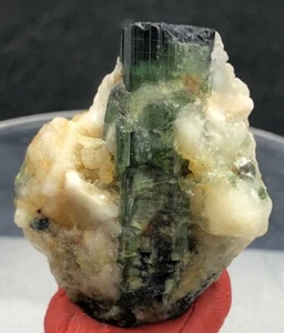 90 Carat Bi Colour Emerald Faceted Crystal Specimen From Swat Pakistan Gemstone - Picture 1 of 24