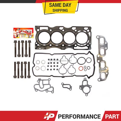 Juego de pernos de junta de culata para 05-10 Nissan Frontier Suzuki Equator 2.5 DOHC QR25DE Foto 1 de 4