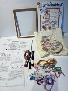 Switchable Cross Stitch Kit With 8x10 Frame Nearly Complete #72135 - Bild 1 von 13