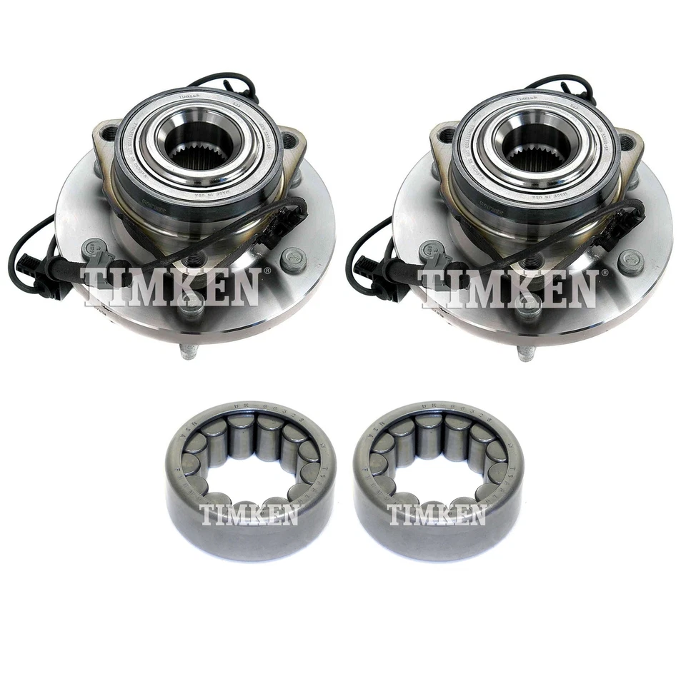 НОВЫЙ комплект подшипников и ступиц передних и задних колес Timken для Hummer H3 4WD 2006-2008 - Изображение 1 из 1