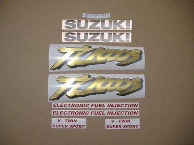 Pegatinas para Suzuki TL 1000S 1998 réplica completa kit calcomanías patrón pegatinas Foto 1 de 4