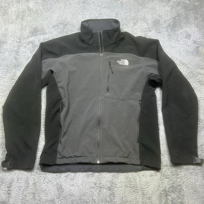 The North Face Jacket Men's M Gray Bionic Windproof Softshell Outdoor *ZIPPER - Image 1 of 4