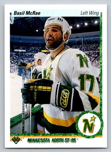 1990-91 Upper Deck #30 Basil McRae Minnesota North Stars - Picture 1 of 2