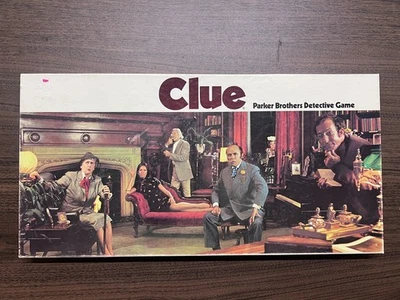 VTG 1972 Clue Board Game - Parker Brothers - Complete - Image 1 of 4
