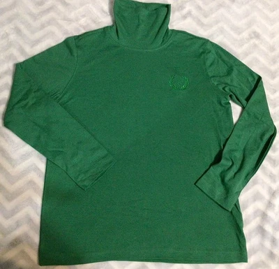 Vintage Blair Turtleneck Blouse Sz M Red Embroidered Long Sleeve Top NWOT - Image 1 of 3