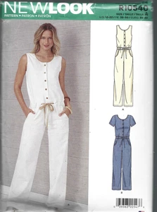 Übergröße New Look Muster #R10540 - Misses Jumpsuit in Größen 10-22 - Bild 1 von 1