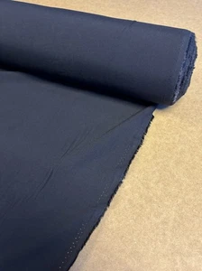 3.9 Metres Plain Black Viscose Dress Fabric. - Picture 1 of 4