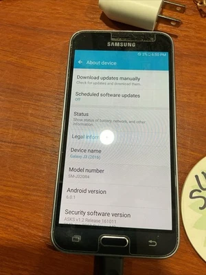 Teléfono inteligente celular Samsung SM-J320R4 Galaxy J3 EE. UU. Foto 1 de 4