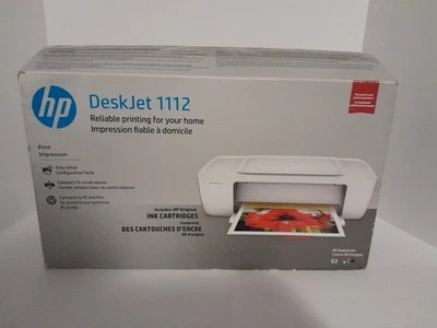 HP DeskJet 1112 Color Inkjet Printer - Image 1 of 4