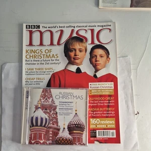BBC Music Magazine December 2004 vol 13 no 4 plus CD Russian Christmas - Picture 1 of 3