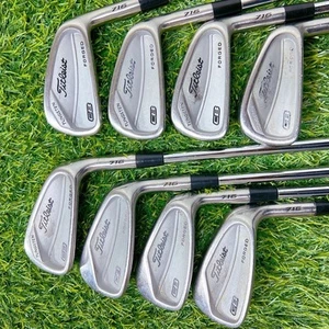 Titleist 716 CB Iron Set 8pcs 3-9,PW Steel Dynamic Gold Flex R300 - Picture 1 of 15