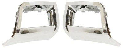 For 2006-2009 Trailblazer Fog Light Trim Front Chrome SET PAIR - Изображение 1 из 4