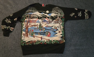 Suéter Navidad Cascanueces Años 80 Para Mujer Talla M Foto 1 de 4