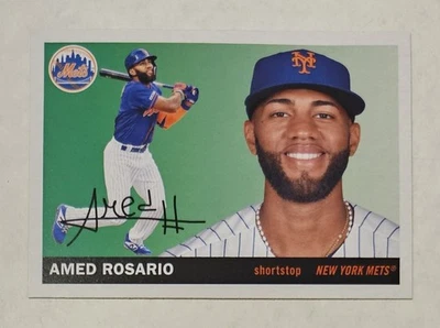 AMED ROSARIO 2020 Topps Archives #84 Mets 1955 Topps - Image 1 of 3