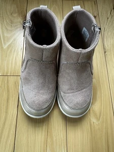 Kids Stride Rite Girls Alora Pink Beige Boots Size 10M - Picture 1 of 11