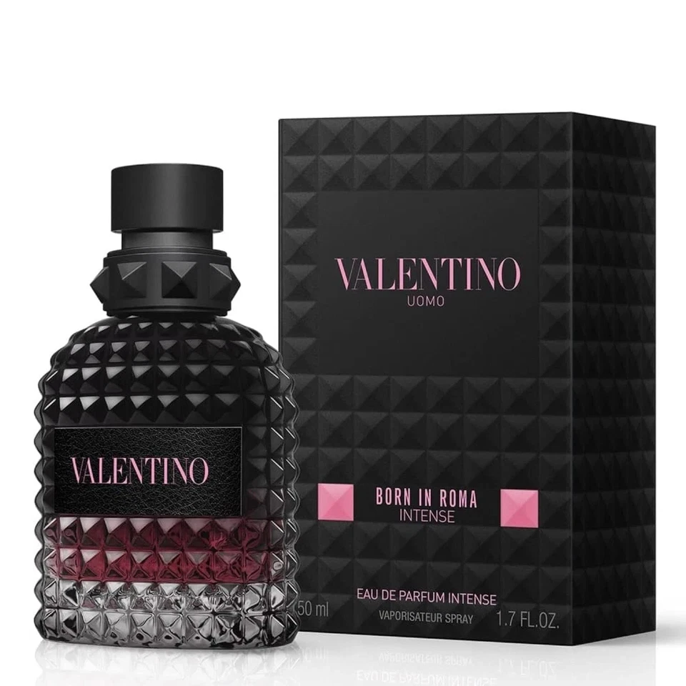 Valentino Uomo Born In Roma Intenso 1.7oz Edp Spray para Hombres Nuevo Sellado Foto 1 de 1