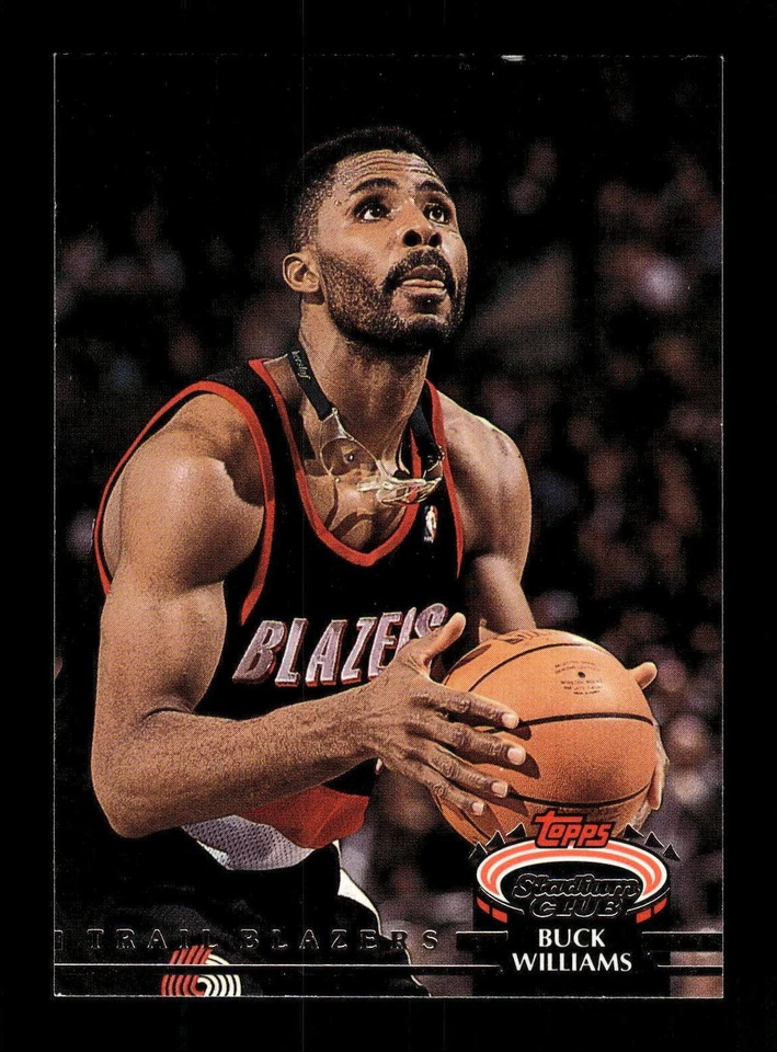 1992-93 Stadium Club #177 Buck Williams Portland Trail Blazers Basketball Card - Image 1 of 2