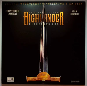 Laserdisc Highlander 10 th Anniversary THX AC3 Widescreen 2 Disc NTSC Version - Bild 1 von 7