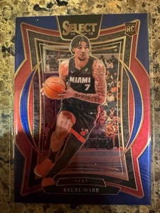 2024-25 Select Concourse Kel'el Ware #66 Miami Heat RC Rookie Card - Foto 1 di 2