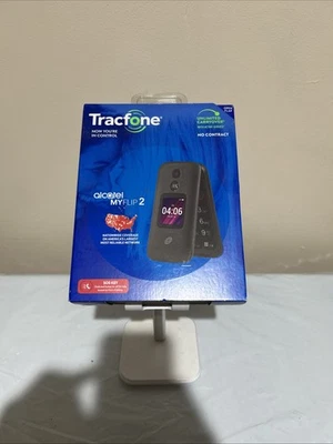 Tracfone Alcatel MY FLIP 2 (A406DC) Prepaid Flip Phone, Open Box - Image 1 of 4
