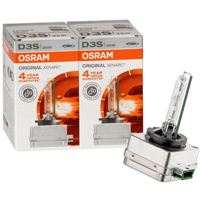 Duo Set Osram D3S Xenon Brenner Xenarc 66340 42V 35W PK32d-5 - Bild 1 von 4