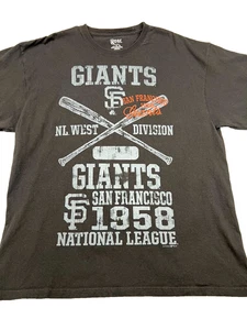 Gear For Sports San Francisco Giants National League Shirt Herren 2XL schwarz Baumwolle - Bild 1 von 7