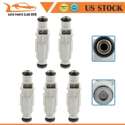 5 inyectores de combustible para Volvo C70 1998 Volvo S70 1998-2000 Volvo V70 1998 2,3 L Foto 1 de 4