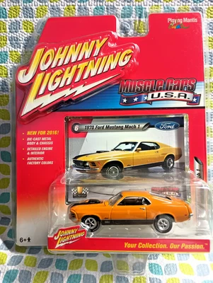 JOHNNY LIGHTNING MUSCLE CARS EE. UU. 1970 FORD MUSTANG MACH 1 NUEVO Foto 1 de 4