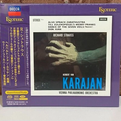 ESSD-90149 Richard Strauss Also sprach Zarathustra KARAJAN SACD ESOTERIC ro - Image 1 of 2
