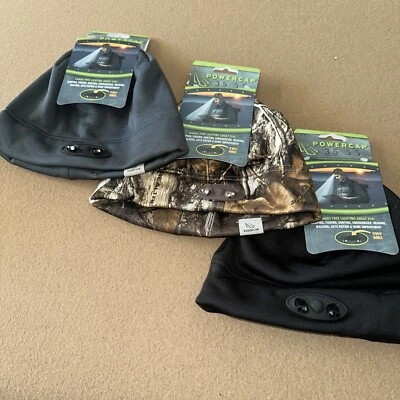 Лот из 3 Panther Vision Powercap Beanie с 4 светодиодами разноцветный 3555 новый - Изображение 1 из 4