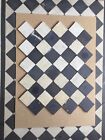 Encaustic Reclaimed Antique Victorian floor path tiles x 12 tiles 