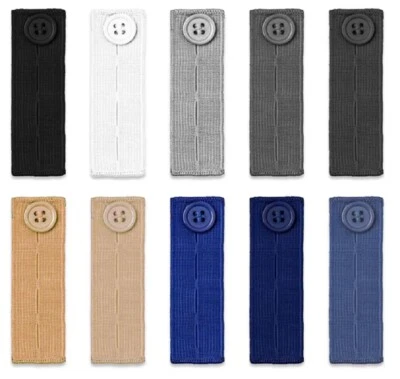 Waist Band Extender Button Trouser Pants Suit Jeans Expander Maternity Skirt K3 - Image 1 of 4