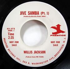 WILLIS JACKSON 45 Jive Samba PRESTIGE Jazz MINT- Promo Van Gelder #3116