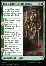 4x the binding of the Titans | NM/M | Theros beyond death | Magic MTG