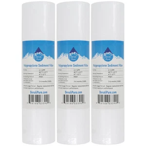 3X Polypropylene Sediment Filter for Culligan HF-360 - Picture 1 of 1