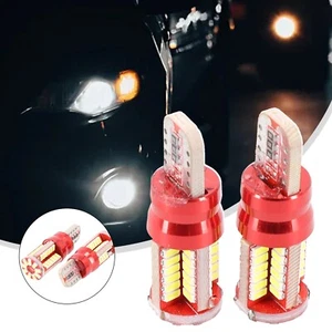 Wedge Bulbs 12V WHITE 2pcs XENON 501 ERROR FREE Interior LED Lamp Number - Picture 1 of 12