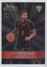 2021-22 Wild Card Alumination Black Chase /250 Kyler Edwards #ABC-54