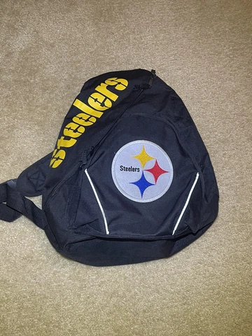 NEW - NFL PITTSBURGH STEELERS BAG - SINGLE STRAP SLING STYLE BACK PACK WITH TAG Cover